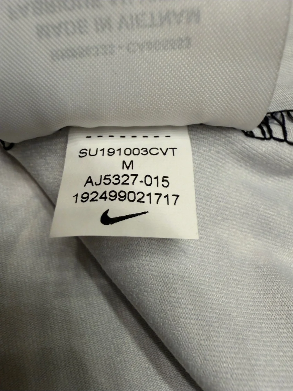 Nike Golf Dri-FIT Sleeveless Floral Print Polo Shirt Grey White Size Medium